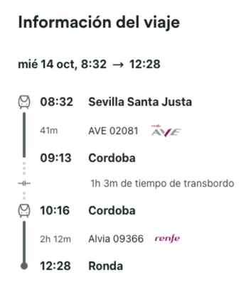Fique atento com as conexóes de trem